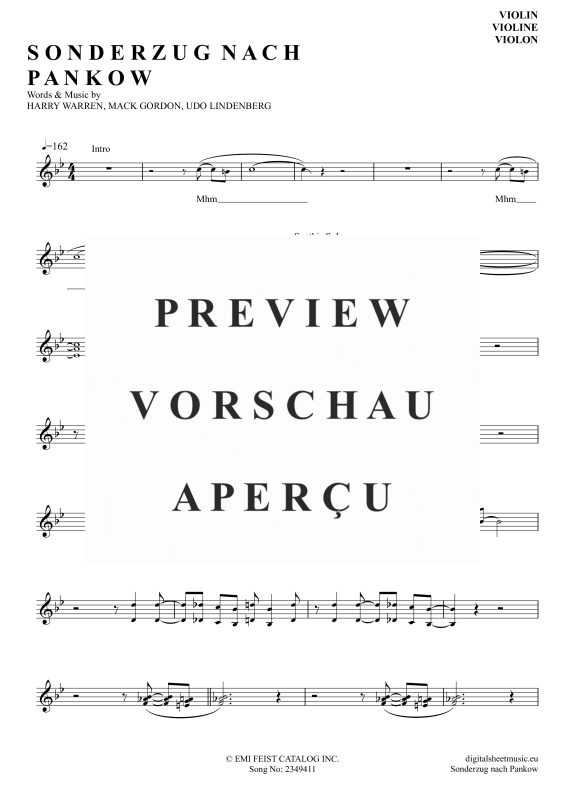 gallery: Sonderzug Nach Pankow, Lindenber, Udo, Violine