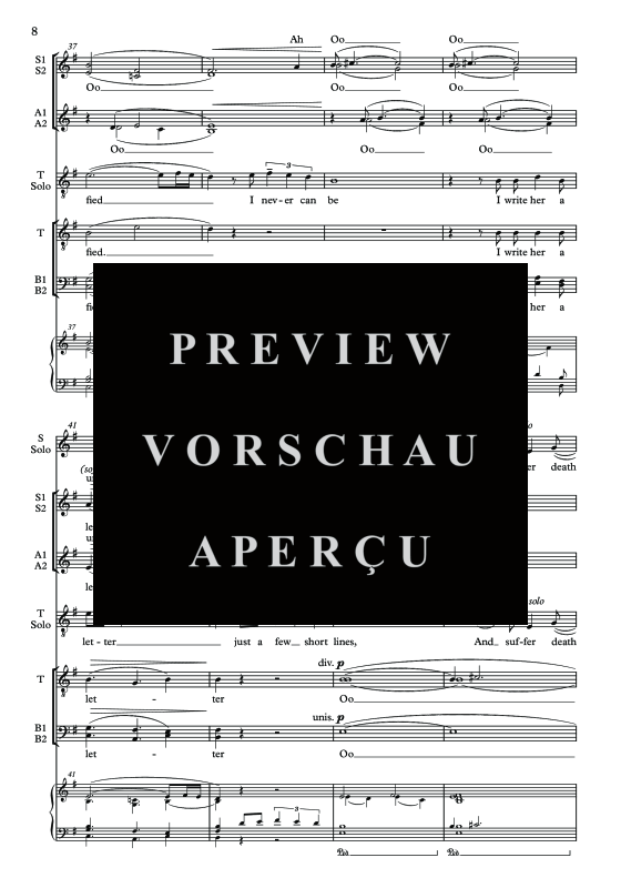 Produktgalerie: Seite 9 von 11 Black Is the Colour, , Sopran Solo, Gemischter Chor und Klavier