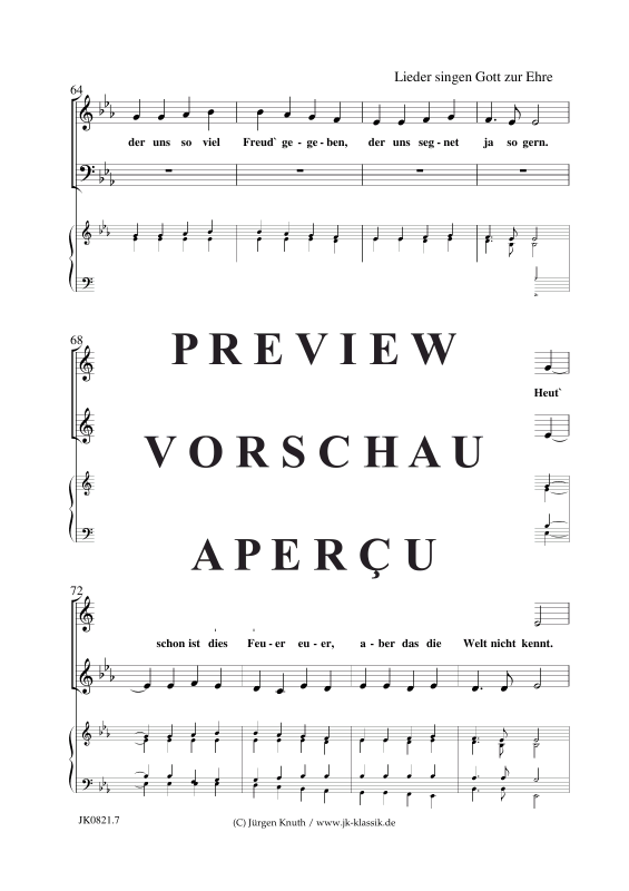 Product gallery: Page 8 of 11 Lieder singen, Gott zur Ehre aus Sinfonie Nr.9 / An die Freude , , (piano + voice/instrument)