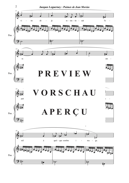 Product gallery: Page 7 of 18 Heureux qui, comme Ul-ysse , , (voice + piano)