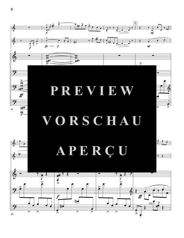 Produktgalerie: Seite 10 von 11 Without Further Ado II, , (Trio 2x Klarinette in B und Klavier)
