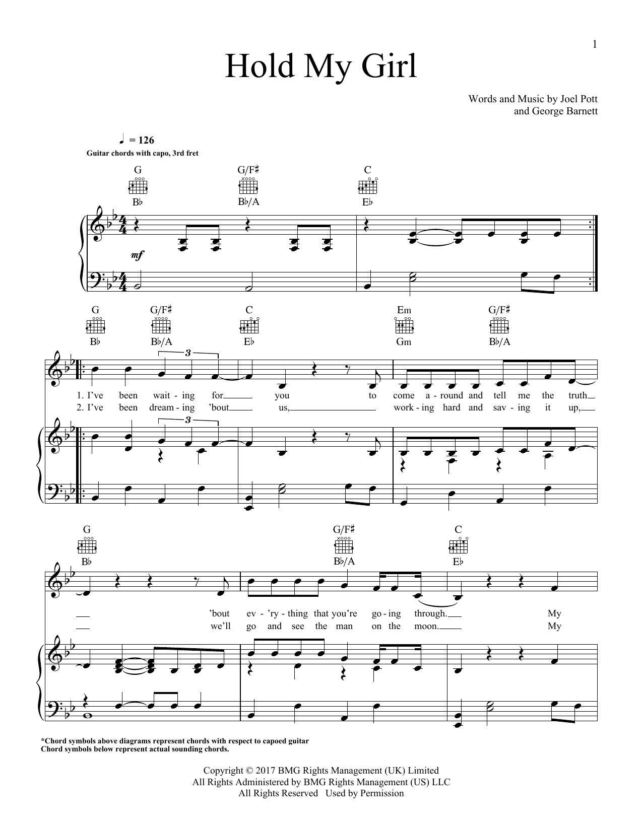 Produktbild zu:  Hold My Girl - George Ezra