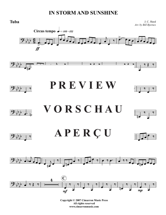 Produktgalerie: Seite 13 von 14 In Storm and Sunshine March , , (Blechbläserquintett)