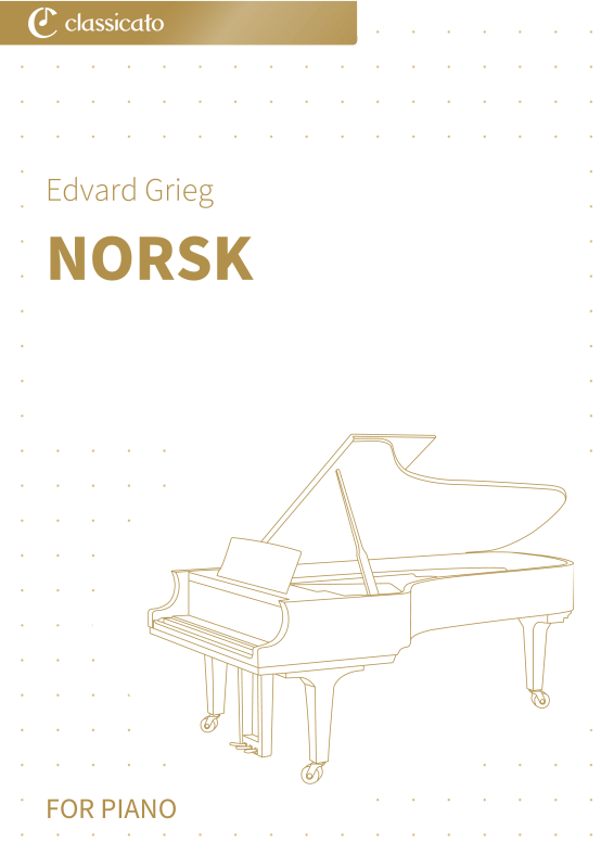 Product picture to: Norsk - Nr. 6 fra Lyriske stykker, bok 1, op. 12Edvard Grieg