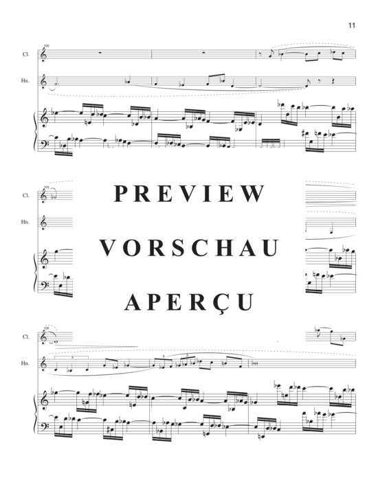 Product gallery: Page 14 of 21 Passage to Eden , , (clarinet, horn and piano)