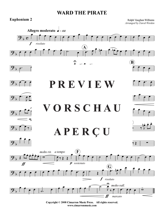 Product gallery: Page 6 of 9 Ward the Pirate , , (Tuba Quartet: 2x Baritone, 2xTuba)