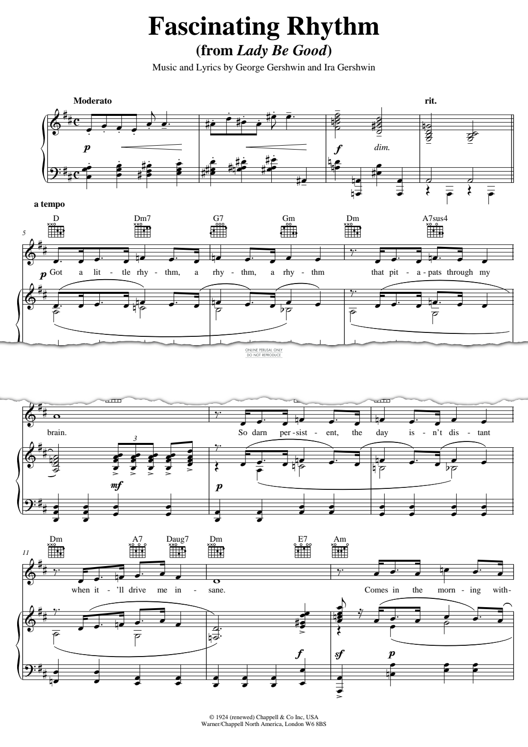 Product picture to: Fascinating Rhythm