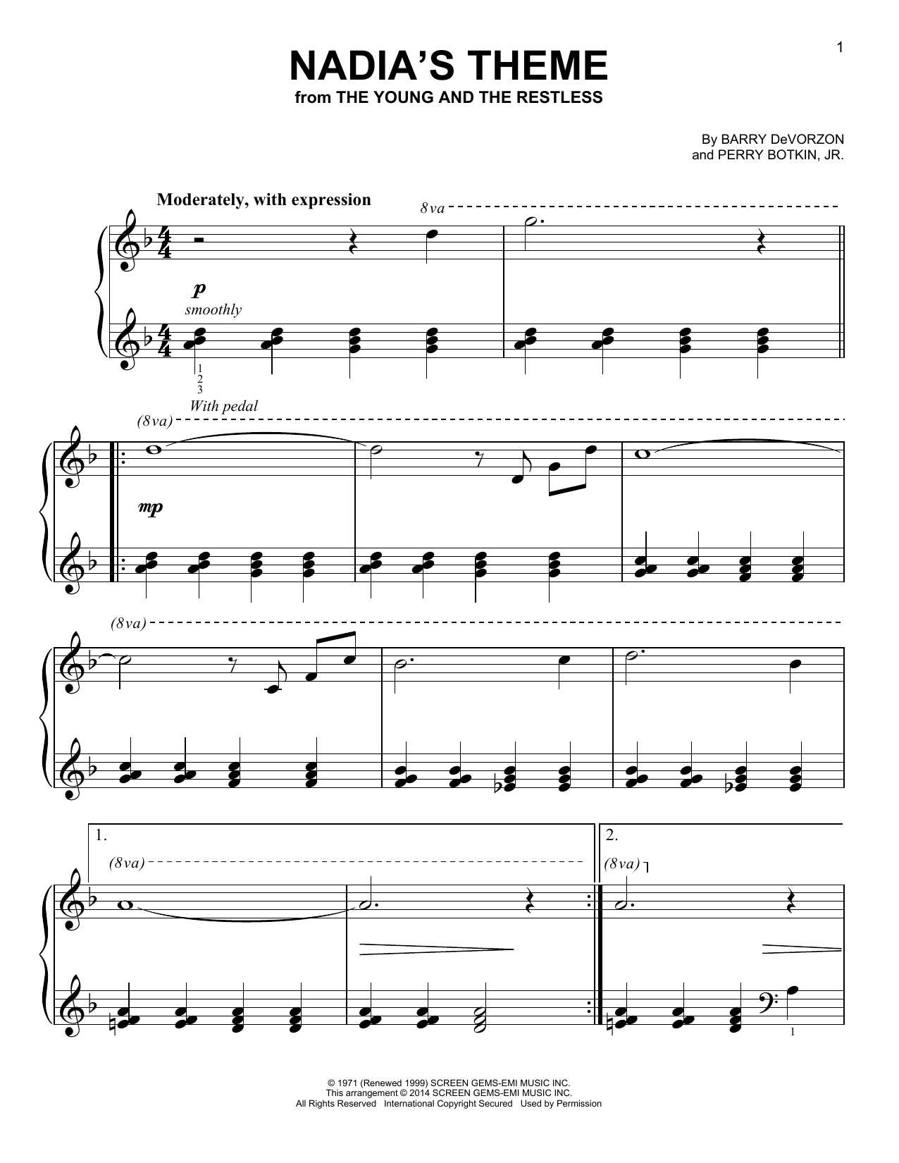 Produktbild zu: Nadia's Theme