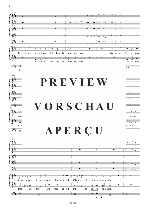 gallery: Dies ist der Tag, den der Herr gemacht hat, , Barockensemble mit doppelter Vokalbesetzung und Continuo