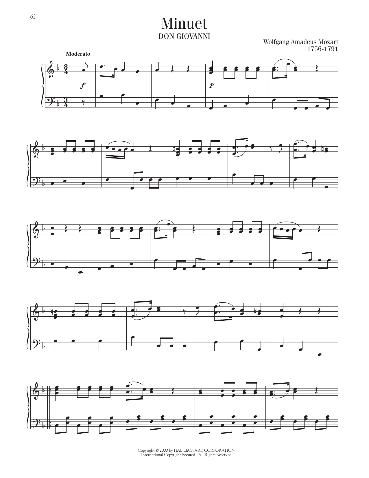 Produktbild zu: Minuet