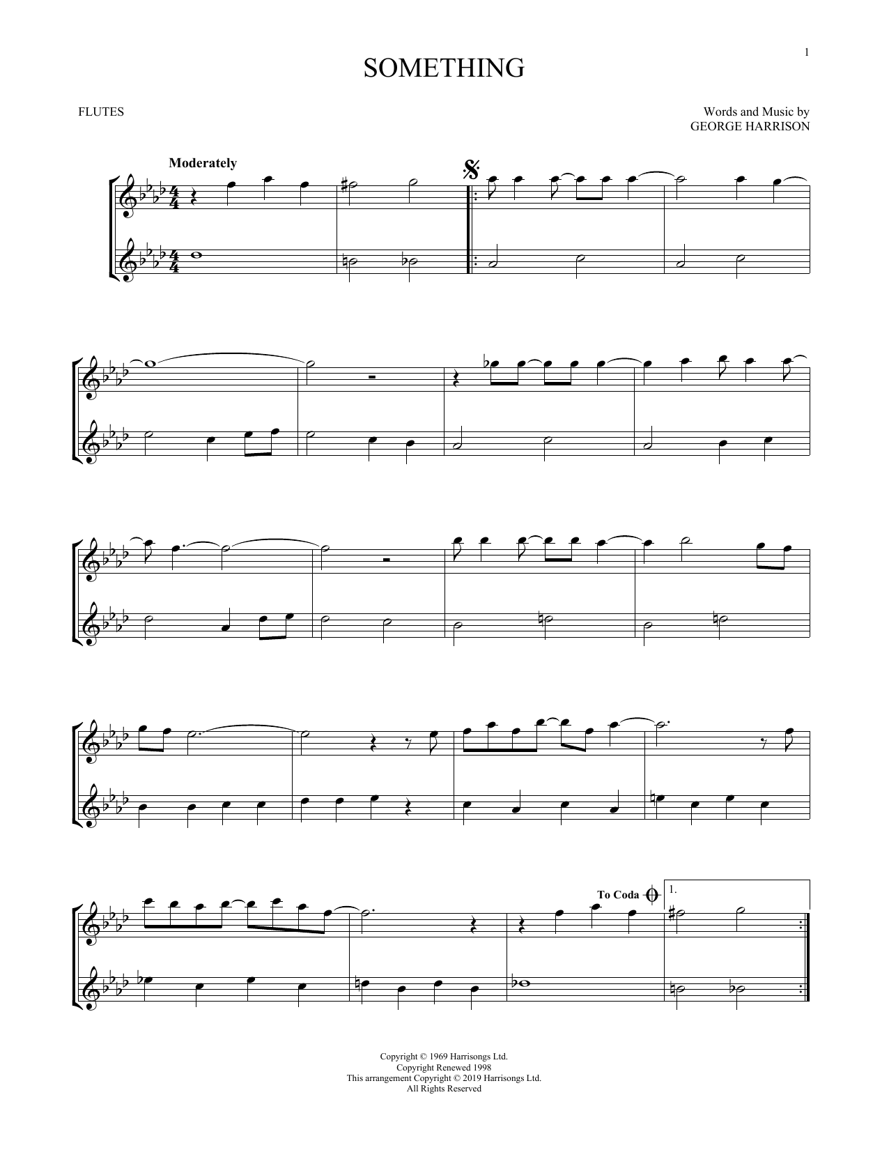 Product gallery: Page 1 of 1 Something, The Beatles
