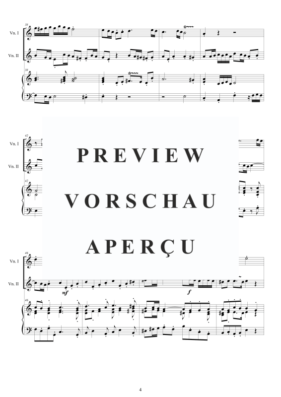 Produktgalerie: Seite 5 von 11 Trio Sonata No.6 in A-Moll Op.1, , 2 Violinen und Cembalo
