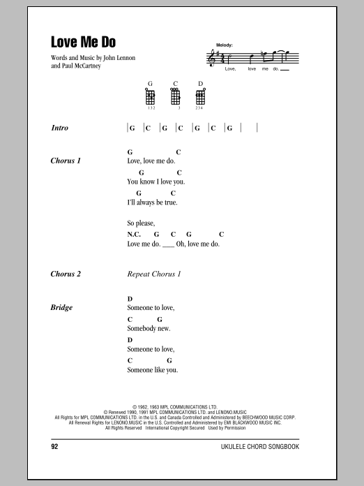 Product gallery: Page 1 of 1 Love Me Do, The Beatles