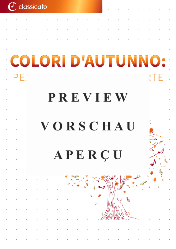 gallery: Colori d´autunno - Pezzi facili per pianoforte per giorni dorati, , (Klavier Solo)