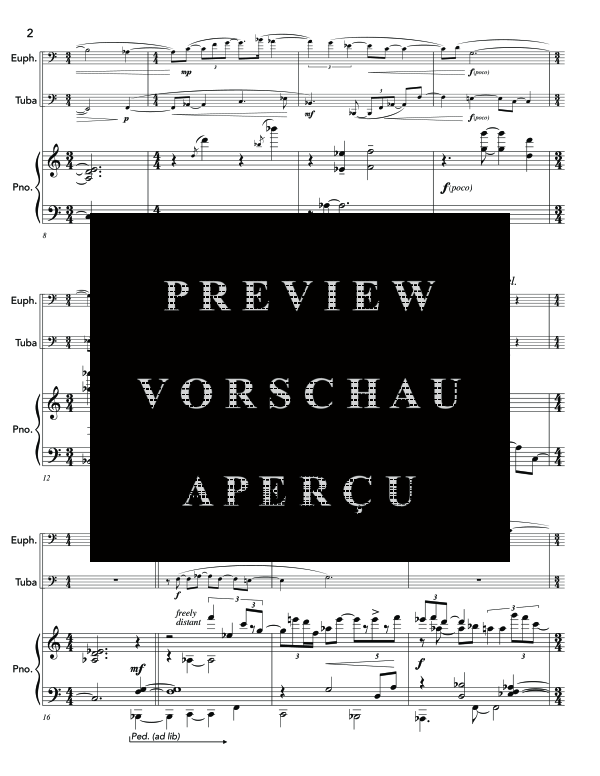 Produktgalerie: Seite 6 von 11 Coalescence, , (Trio ET + Klavier)