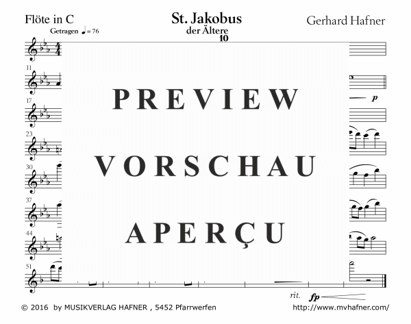 Product gallery: Page 10 of 11 St. Jakobus - Choral, , (large wind orchestra)