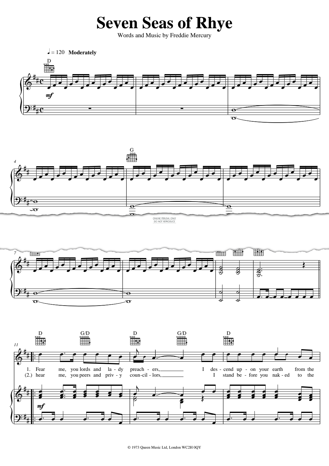 Produktbild zu: Seven Seas Of Rhye