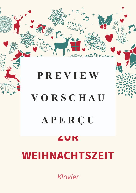 gallery: Kinderträume zur Weihnachtszeit - Fröhliche Melodien am Klavier, , (Klavier Solo)