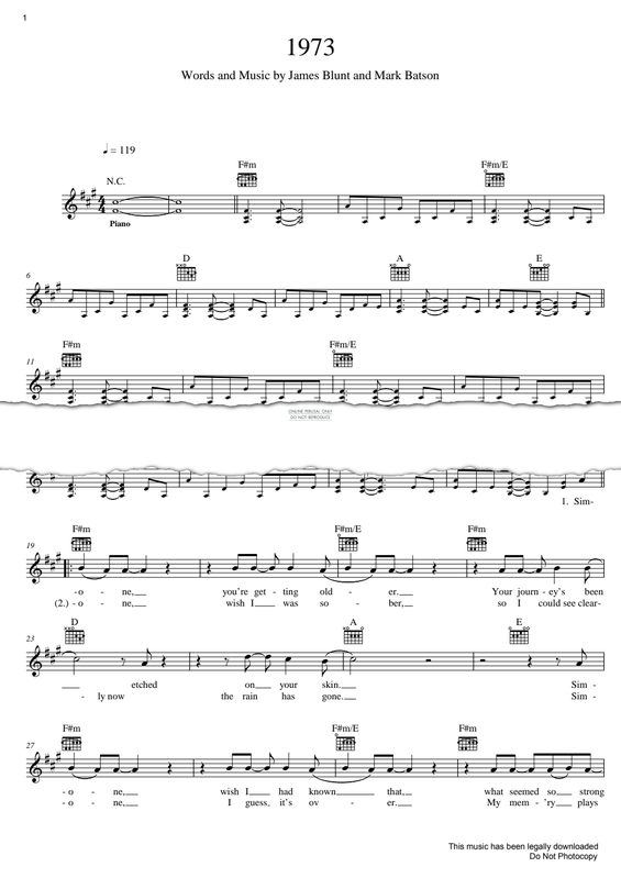 Product gallery: Page 1 of 1 1973, James Blunt