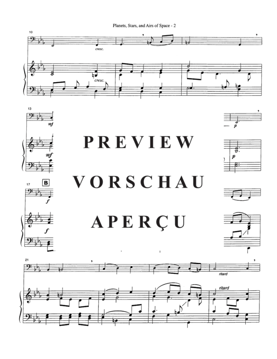 Produktgalerie: Seite 5 von 7 Planets, Stars and Airs of Space , , (Tuba + Klavier)