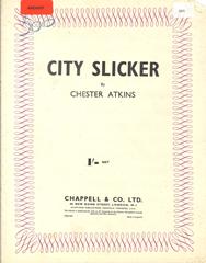 cover: City Slicker, Chester Atkins, Gesang, Gitarre, Klavier