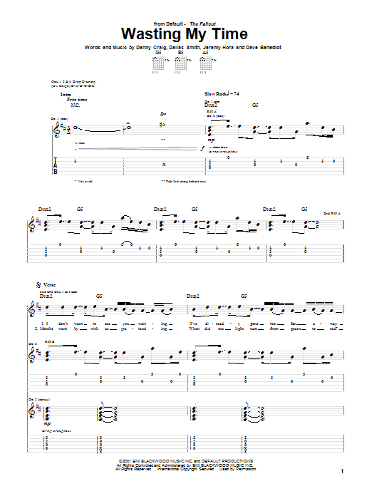 Product gallery: Page 1 of 1 Wasting My Time, Default