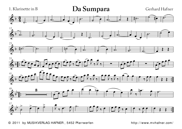 Product gallery: Page 1 of 11 Da Sumpara, , (woodwind and brass)