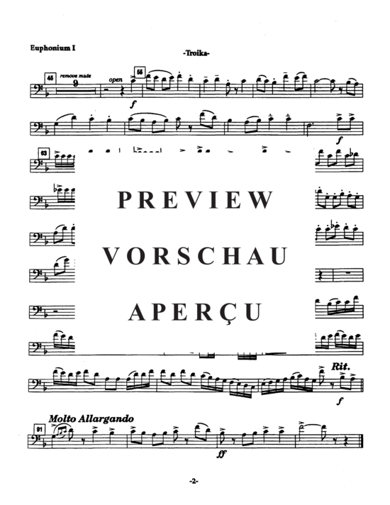 Product gallery: Page 17 of 21 Troika , , (Tuba Quartett EETT + opt. Percussion)