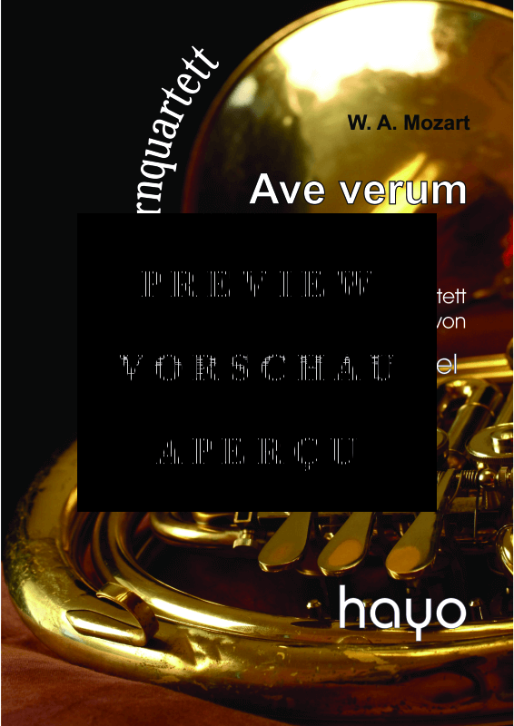gallery: Ave verum, , (Horn Quartett)
