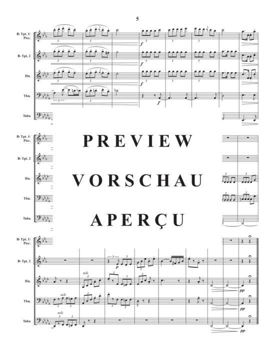Produktgalerie: Seite 7 von 17 Habanera , , (Blechbläserquintett)