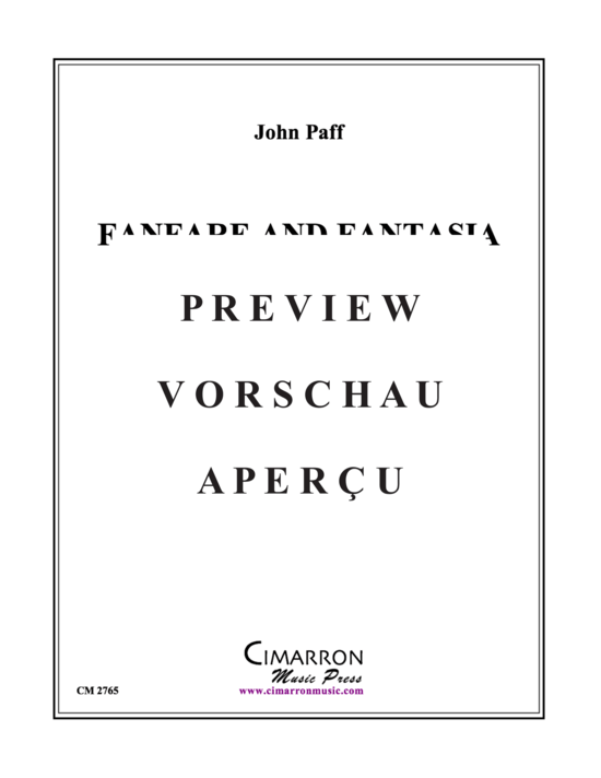 Product gallery: Page 2 of 21 Fanfare and Fantasia , , (Brass Ensemble)