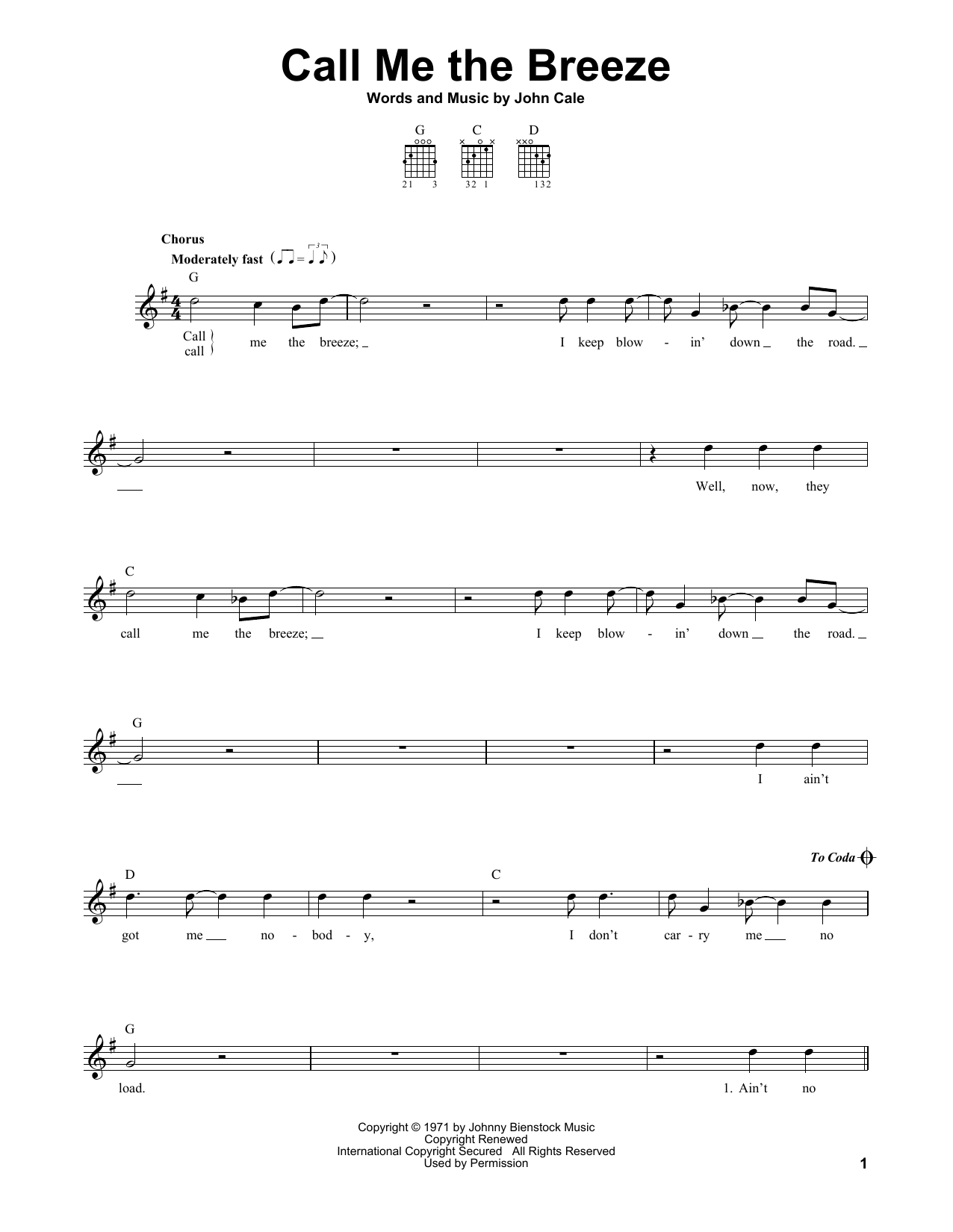 Produktbild zu: Call Me The Breeze