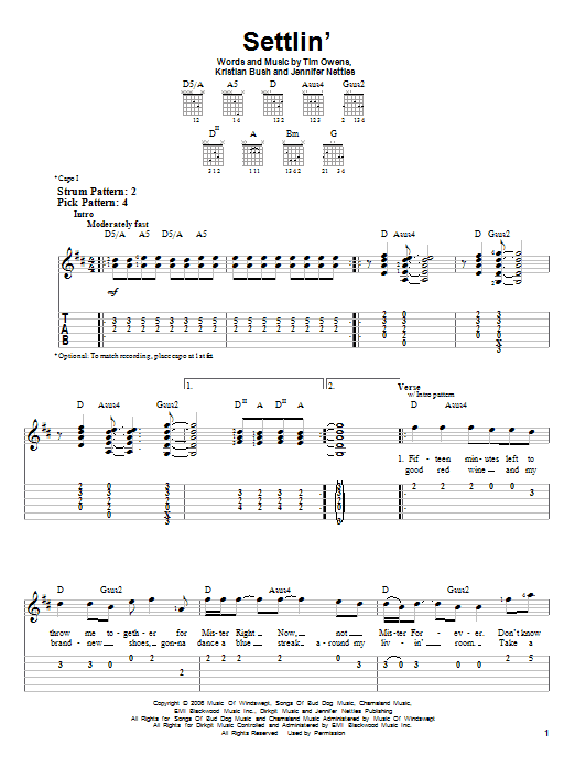 Product gallery: Page 1 of 1 Settlin', Sugarland