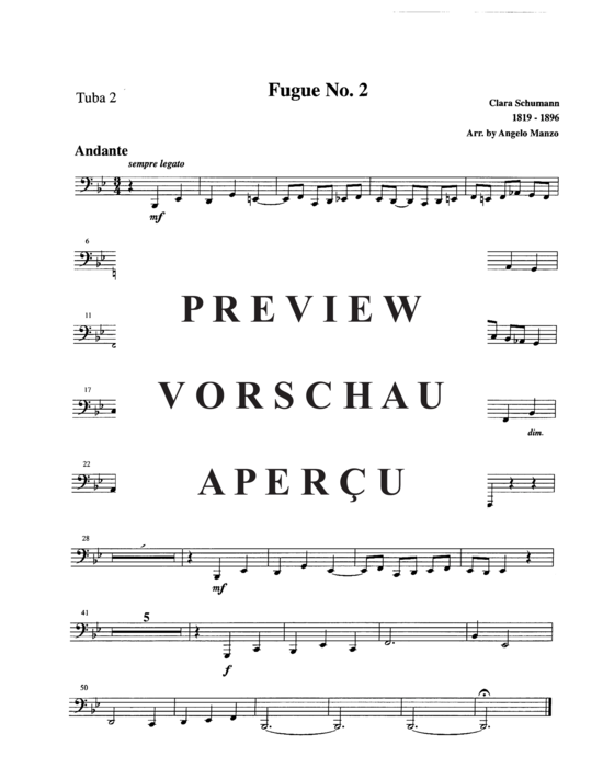 gallery: Fugue Number 2 , , (Tuba Quartett EETT)
