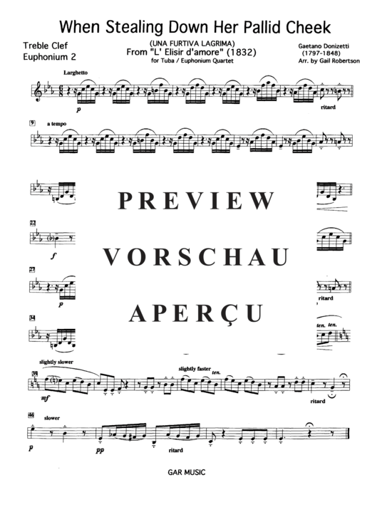 Product gallery: Page 10 of 12 When Stealing Down Her Pallid Cheek , , (Tuba Quartett EETT)