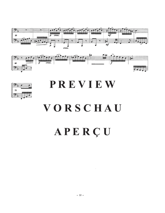 Produktgalerie: Seite 13 von 21 Suite in D minor , , (Euphonium + Tuba)