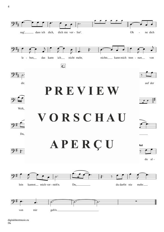 Produktgalerie: Seite 5 von 5 Du, Maffay, Peter, Posaune / Bariton