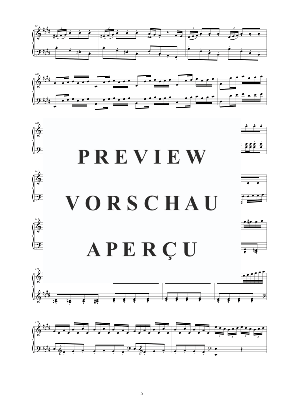 Produktgalerie: Seite 6 von 11 Cembalo Sonate Nr. 6 in E-Dur Op. 1, , Cembalo/Klavier Solo