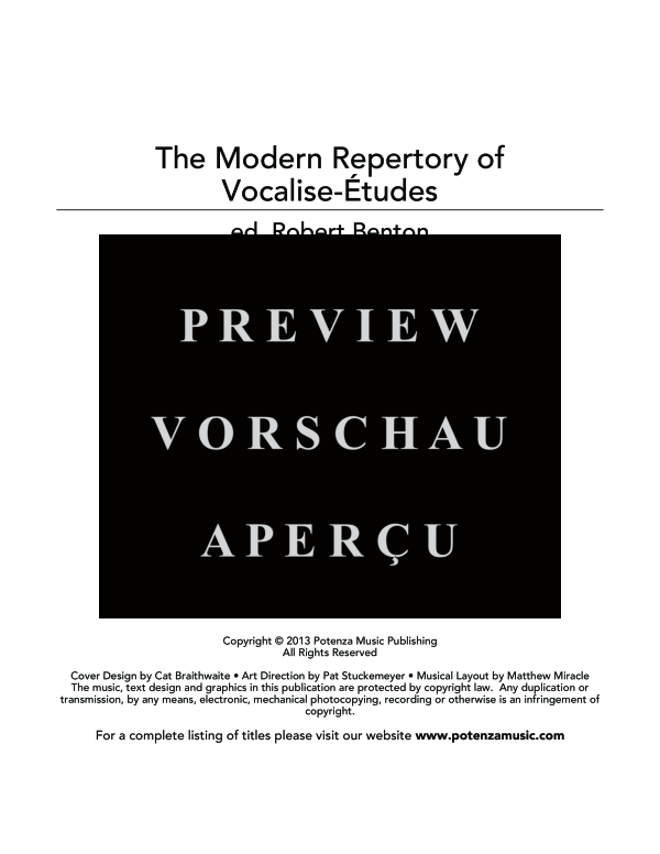 Product gallery: Page 3 of 11 Modern Repertory of Vocalise-Etudes, The, , (tuba and piano)