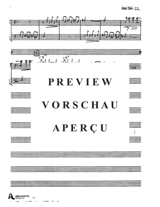 Produktgalerie: Seite 13 von 14 6 Preludes , , (Tuba Duett für Euphonium + Tuba)