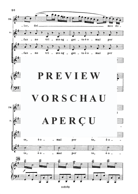 Produktgalerie: Seite 11 von 11 Sventurata, anch'io deliro, , Sopran und Klavier