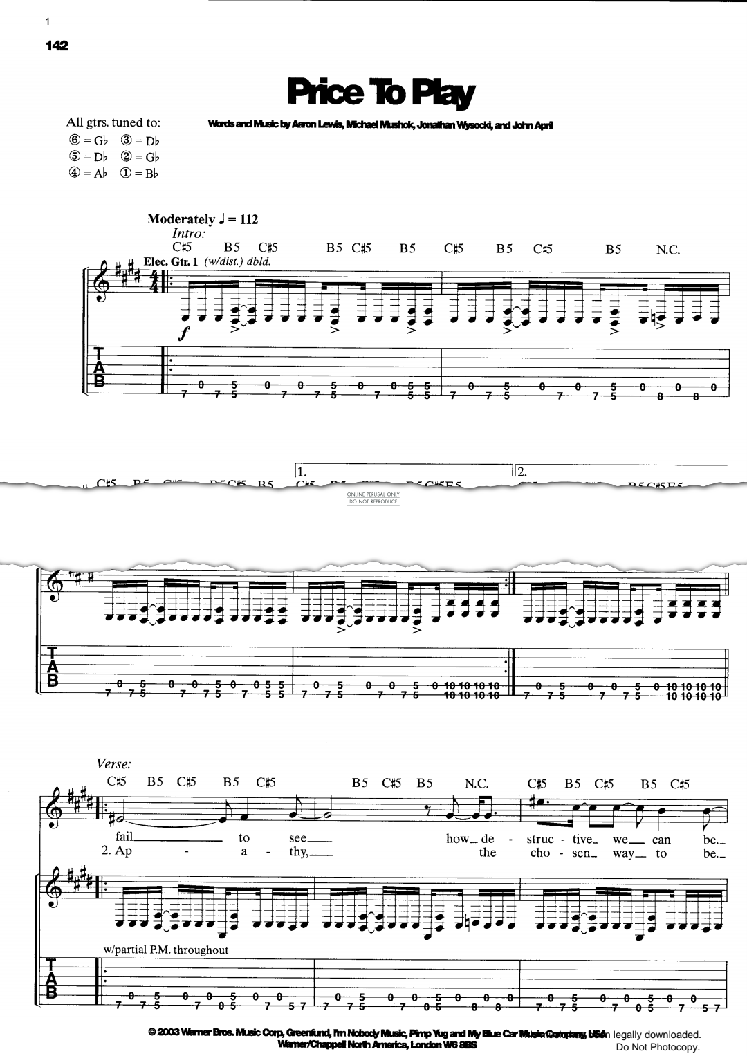 Produktbild zu: Price To Play