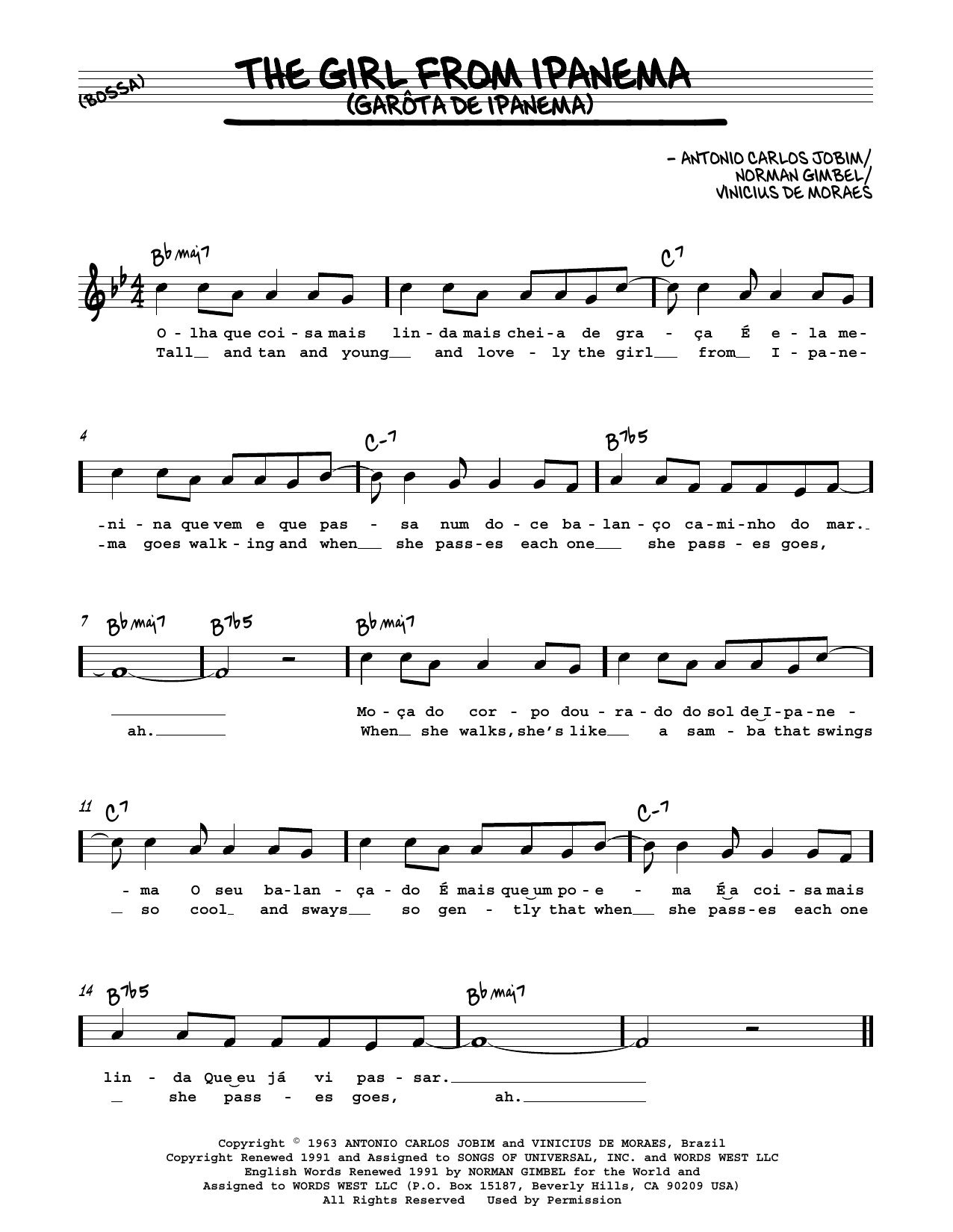 Product picture to:  The Girl From Ipanema (feat. Astrud Gilberto) - Stan Getz & João Gilberto