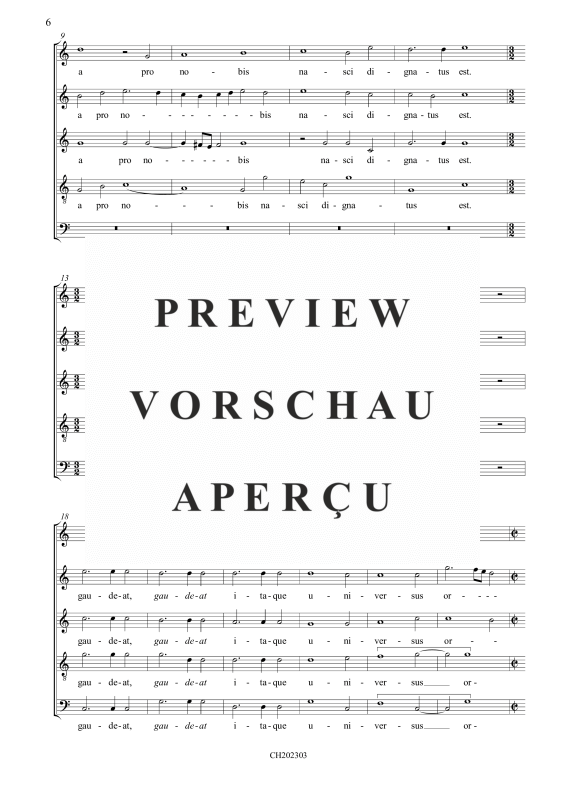Product gallery: Page 9 of 11 Cantiones Sacrae - quinis vocibus, , Mixed choir CQATB