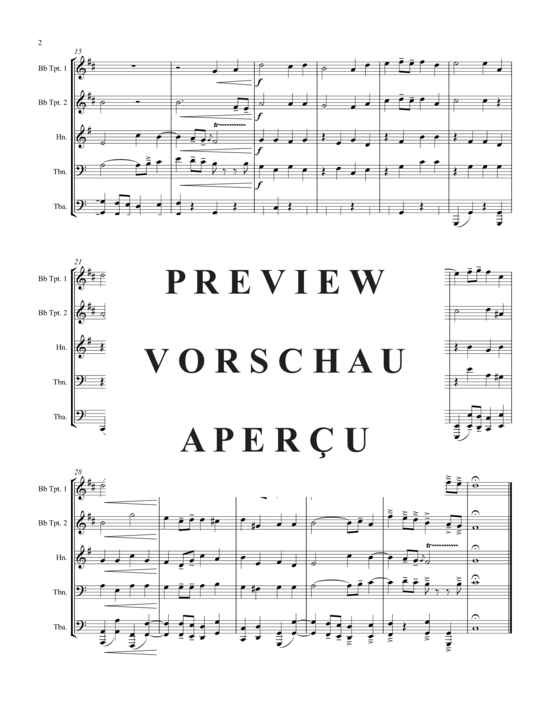 gallery: Marsch aus Symphonie Nr. 1 , , (Blechbläserquintett)