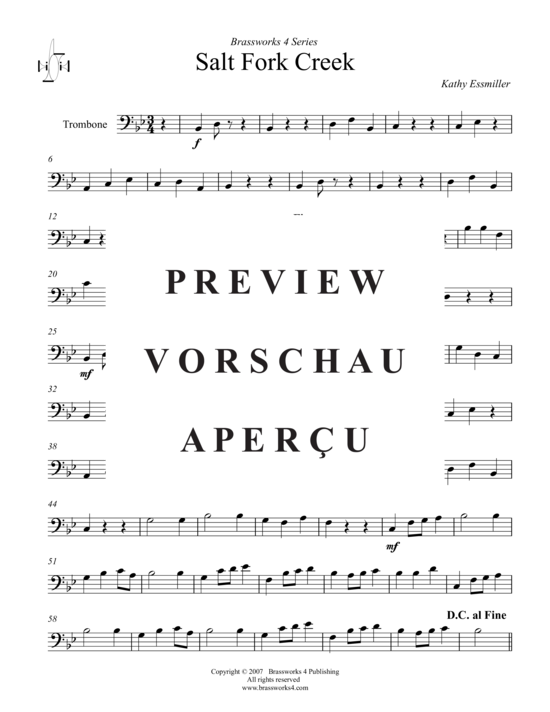 Produktgalerie: Seite 8 von 8 Salt Fork Creek , , (Blechbläserquintett)