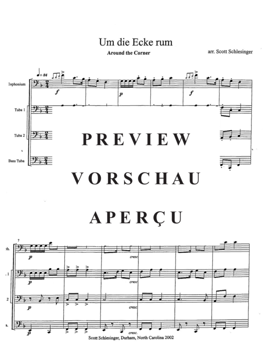 Product gallery: Page 6 of 21 Vier Polkas , , (Tuba Quartett EETT)