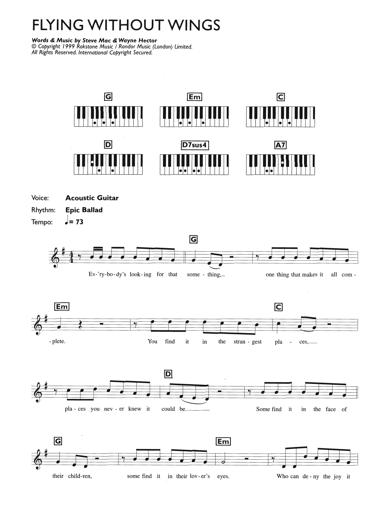 Produktbild zu: Flying Without Wings