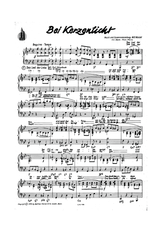 Produktbild zu: Bei KerzenlichtBeguine