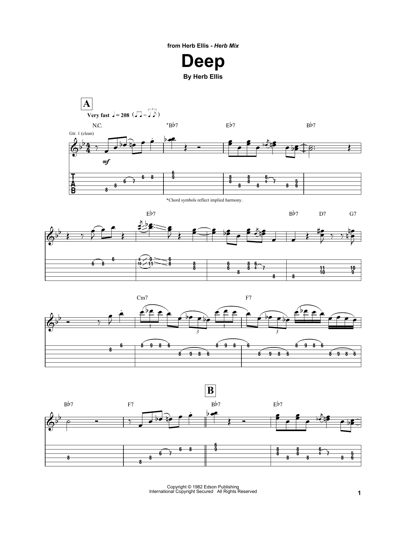 Product gallery: Page 1 of 1 Deep, Herb Ellis
